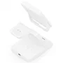 AISENS Cargador Inalámbrico 4 en 1 con Power Bank 5000mAh, Blanco